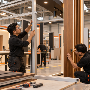 fabricación especializada de stands