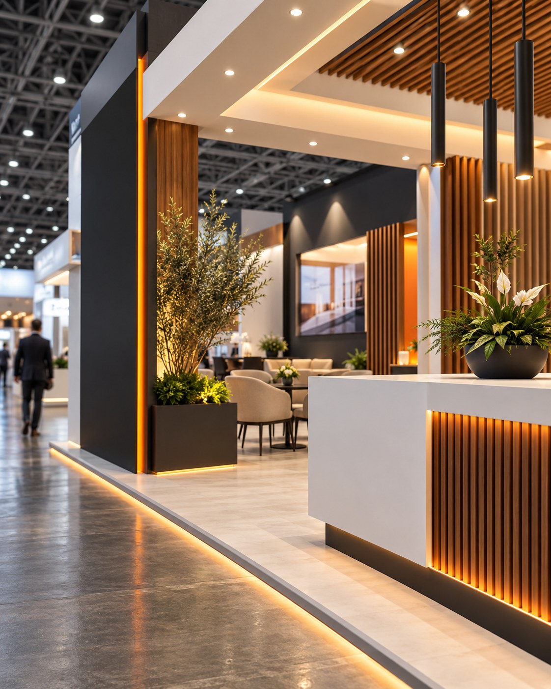 experiencia y calidad stand