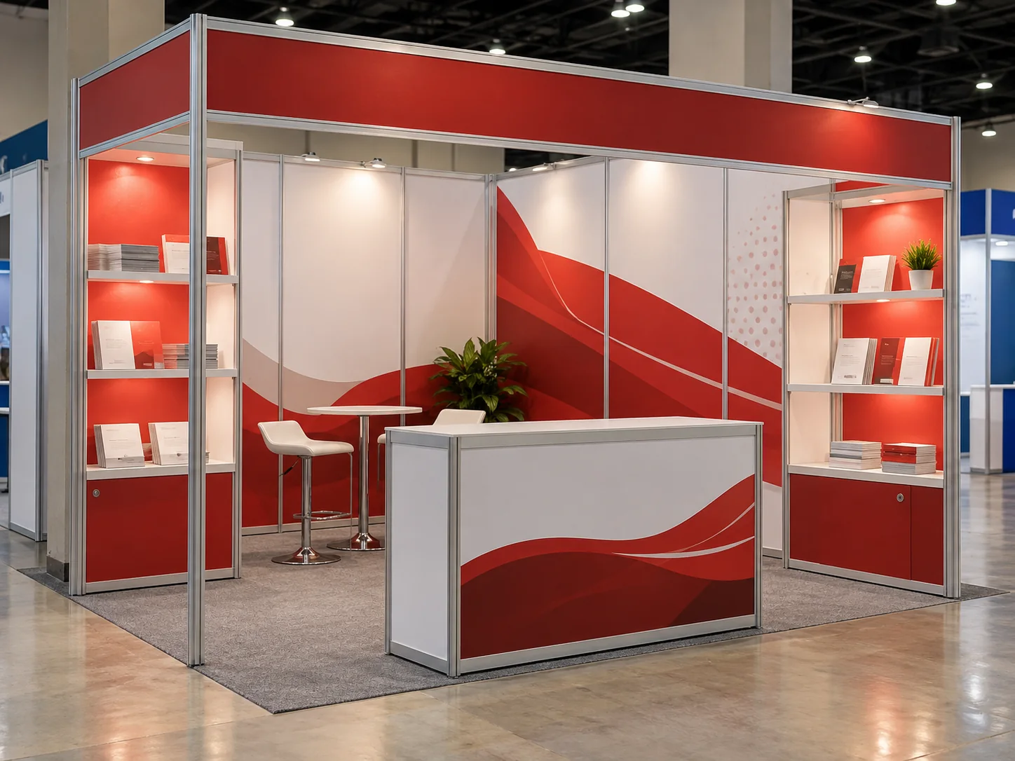 stands institucionales 02 rojo blanco